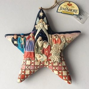 Jim Shore Heartwood Creek Nativity Scene Star